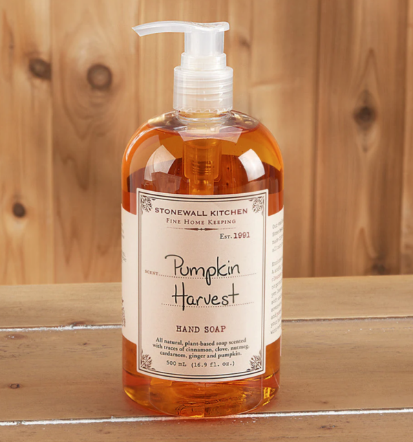 pumpkin harvest hand soap